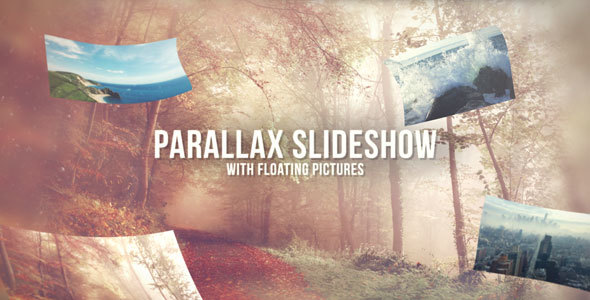 Parallax Slideshow with Floating Pictures