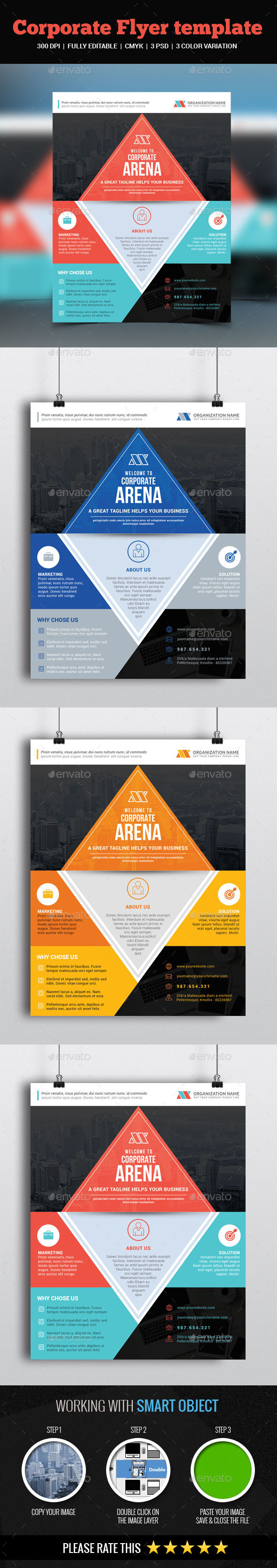 Corporate Business Flyer - Corporate Flyers