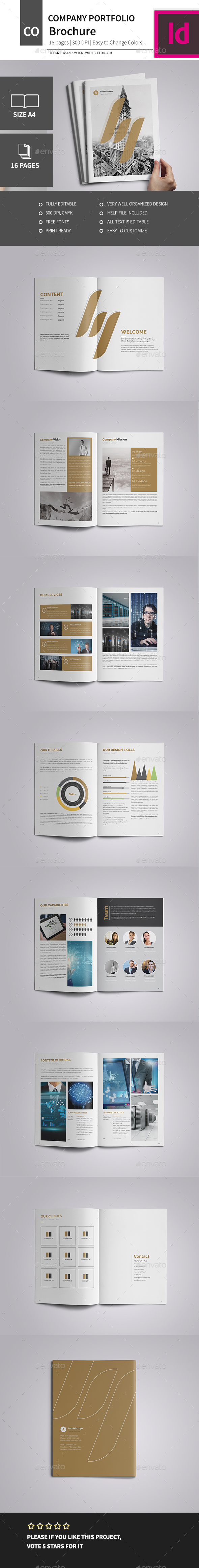 A4 Corporate Business Brochure 2016 - Corporate Brochures
