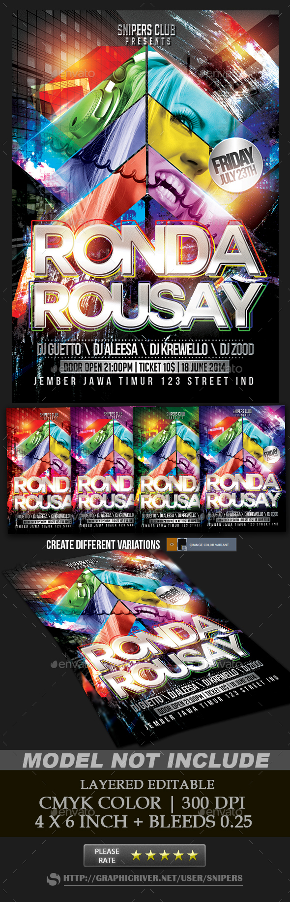 Futuristic Flyer - Events Flyers