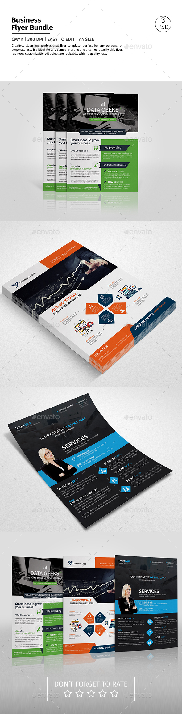 Corporate Flyer Bundle 27 - Corporate Flyers