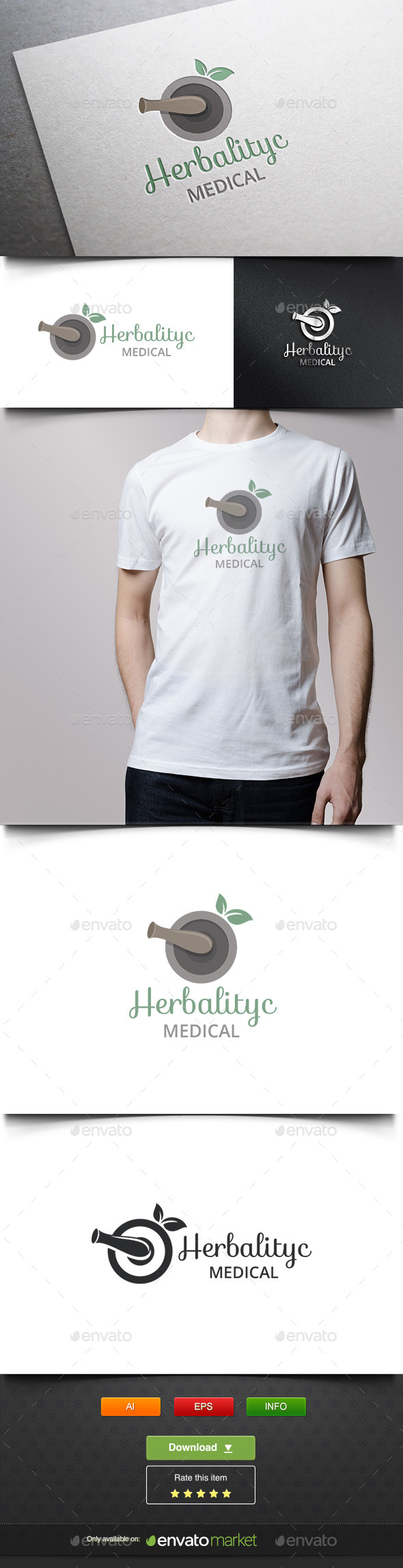 Herbal Medic - Objects Logo Templates