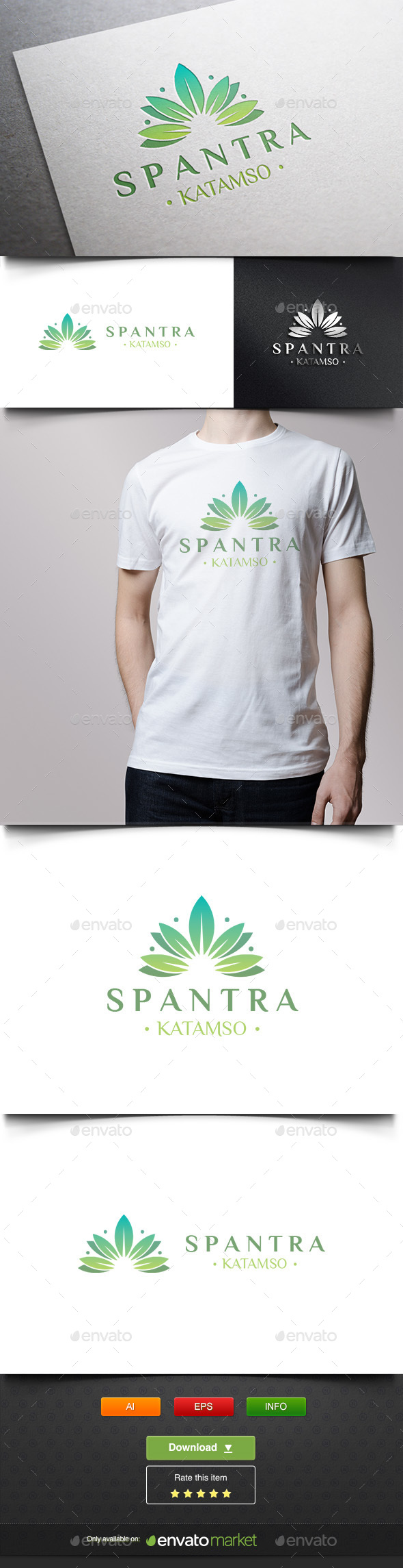 Spantra - Nature Logo Templates