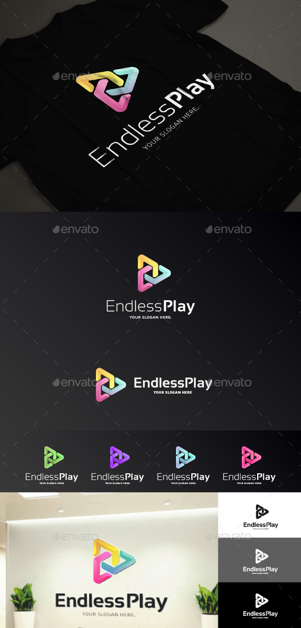 Endless Play Logo Template - Symbols Logo Templates