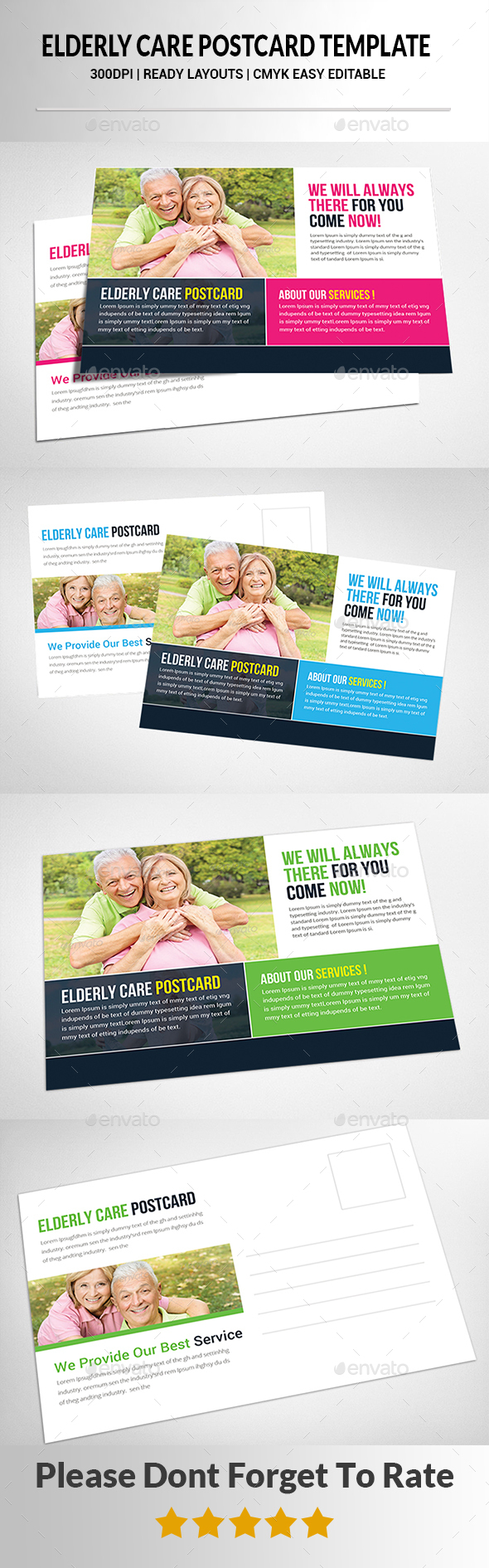 Home Health Postcard Template - Cards & Invites Print Templates
