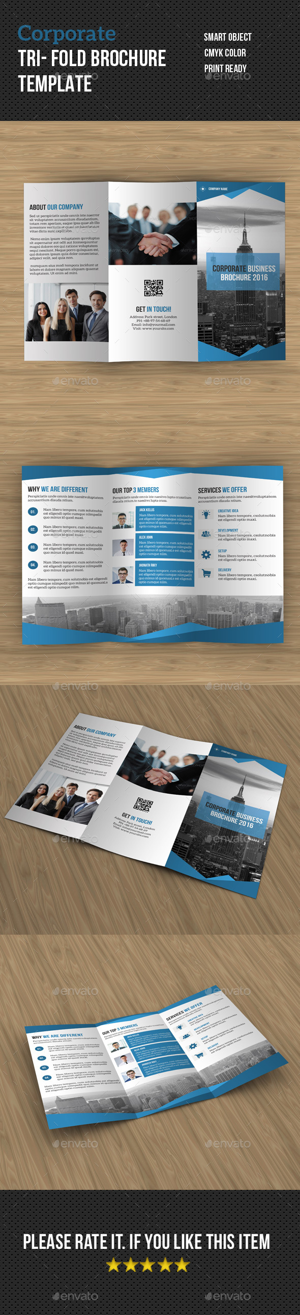 Corporate Tri- Fold Brochure - Corporate Brochures