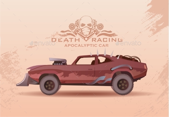 Concept Post-Apocalypse Car - Sports/Activity Conceptual