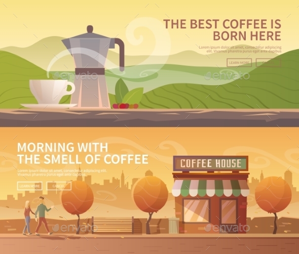 Coffee Banners - Web Technology
