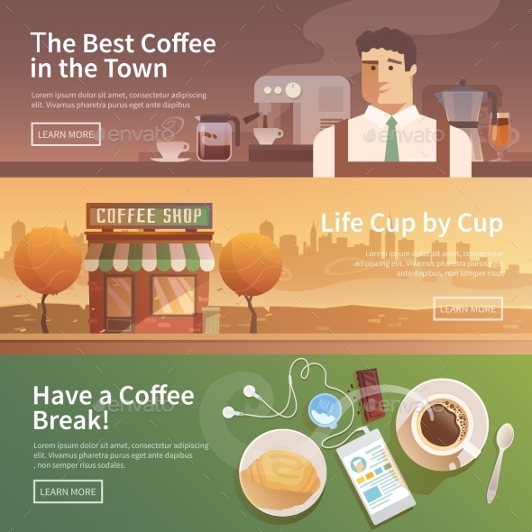 Coffee Banners - Web Technology