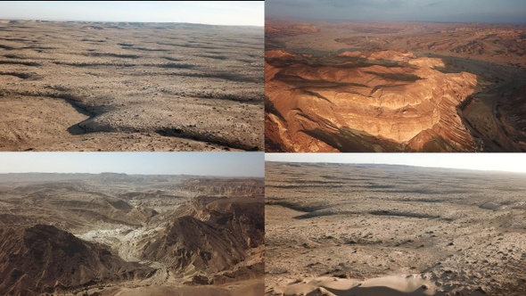 Desert Rocky Mountains Aerial Drone Pack alt