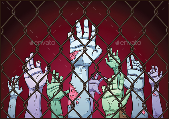 Zombie hands - Monsters Characters