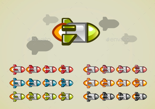 Rotational Rockets - Man-made Objects Objects