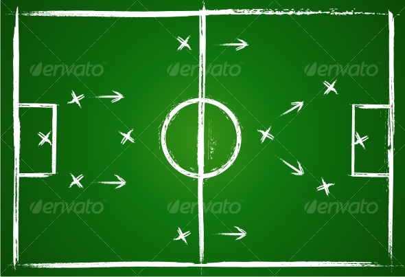 Teamwork strategy. - Backgrounds Decorative
