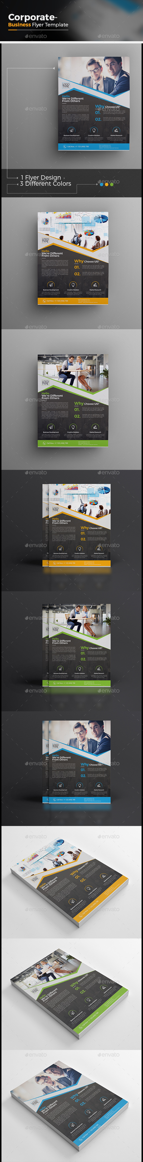 Corporate Flyer Template - Corporate Flyers