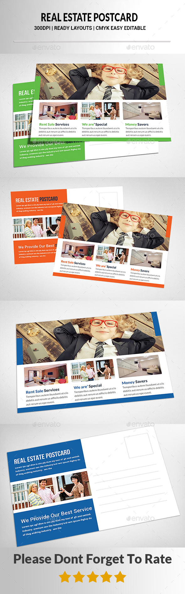 Real Estate Postcard - Cards & Invites Print Templates