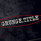 Grunge Movie Opener - VideoHive Item for Sale
