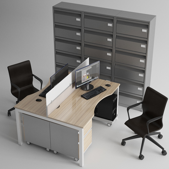 Office Furniture - 3Docean 14324951