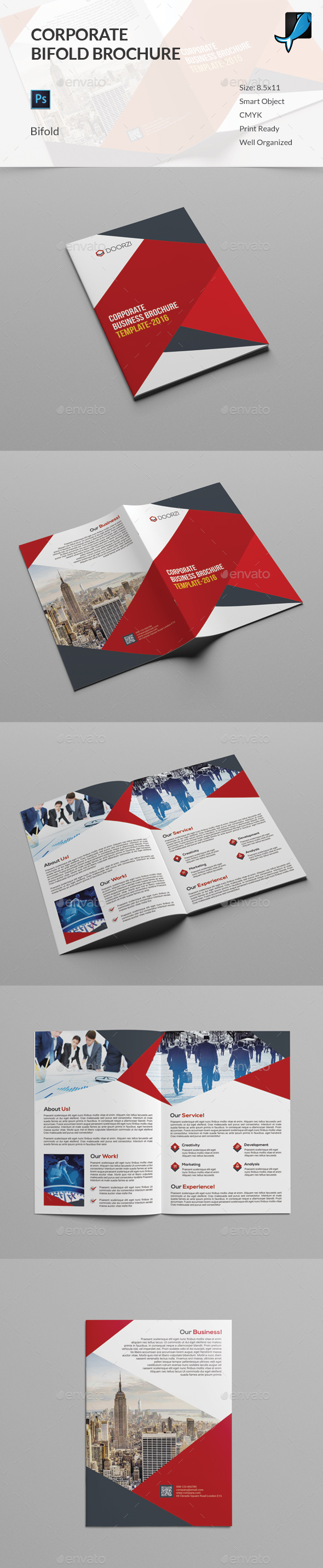 Corporate Bifold Brochure - Corporate Brochures