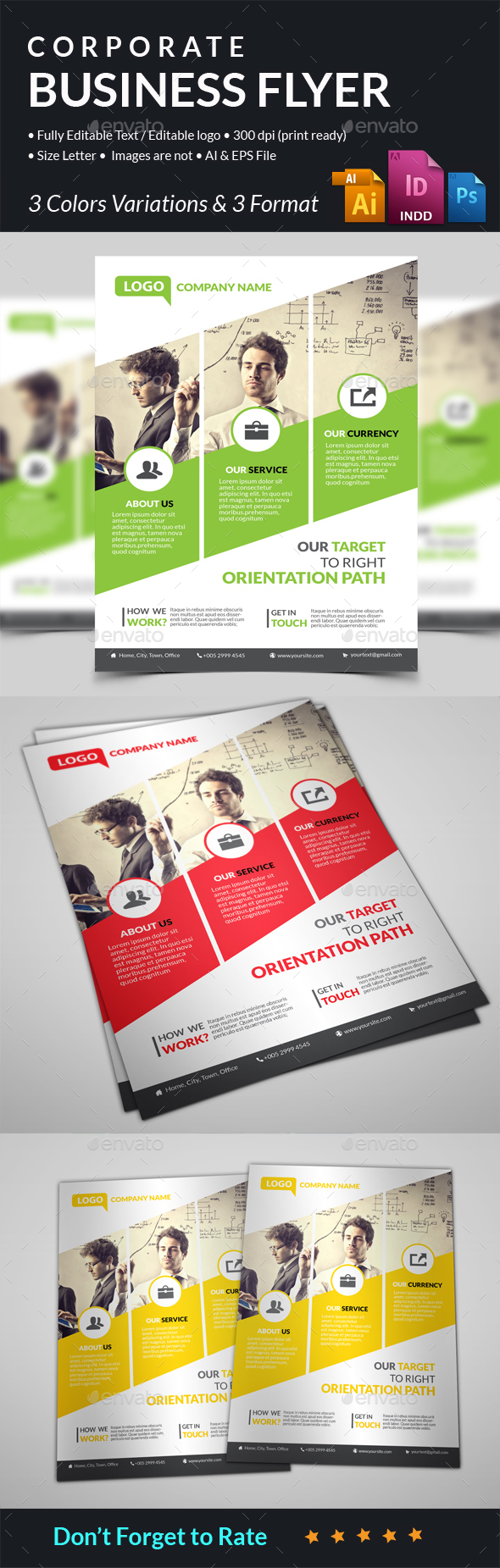 Corporate flyer - Print Templates