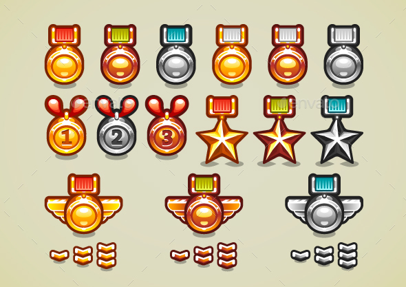 Medals - Man-made Objects Objects