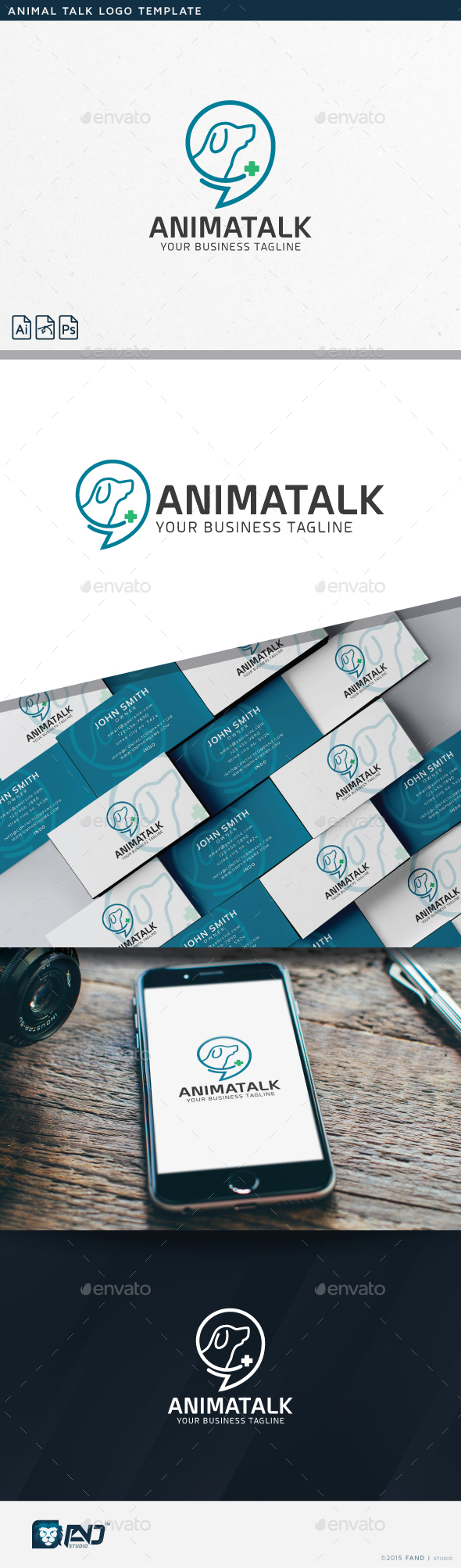 Animal Talk Logo - Animals Logo Templates