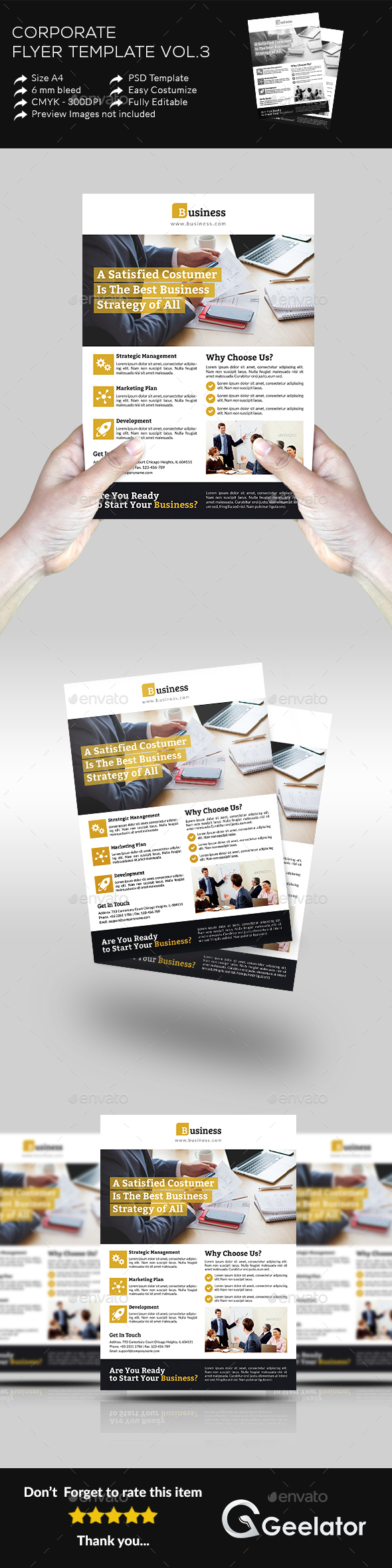 Corporate Flyer Template Vol 3 - Corporate Flyers