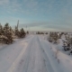 Winter Snow Landscape. Aerial View Fly Over - VideoHive Item for Sale