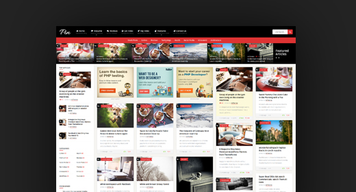 Best Masonry Pinterest WordPress Themes