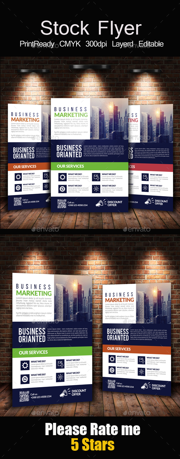 Contemporary Residence Flyer Template - Corporate Flyers
