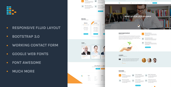 Bplus: Business & Consultancy HTML Theme