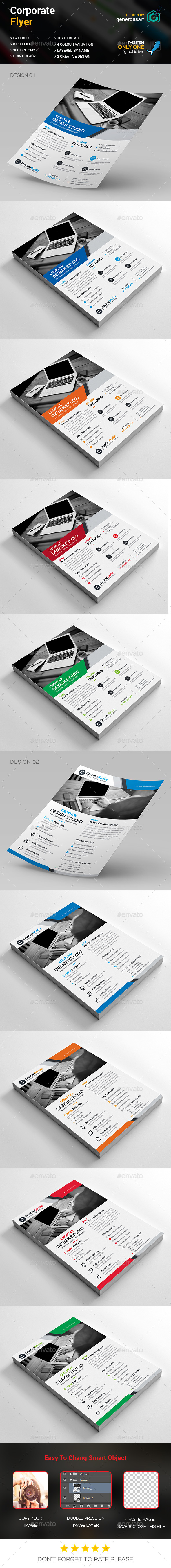 Clean Corporate Flyer - Corporate Flyers