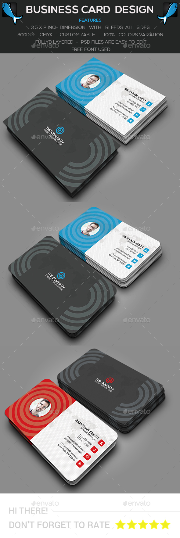 Modern Personal Business Card - Creative Business Cards