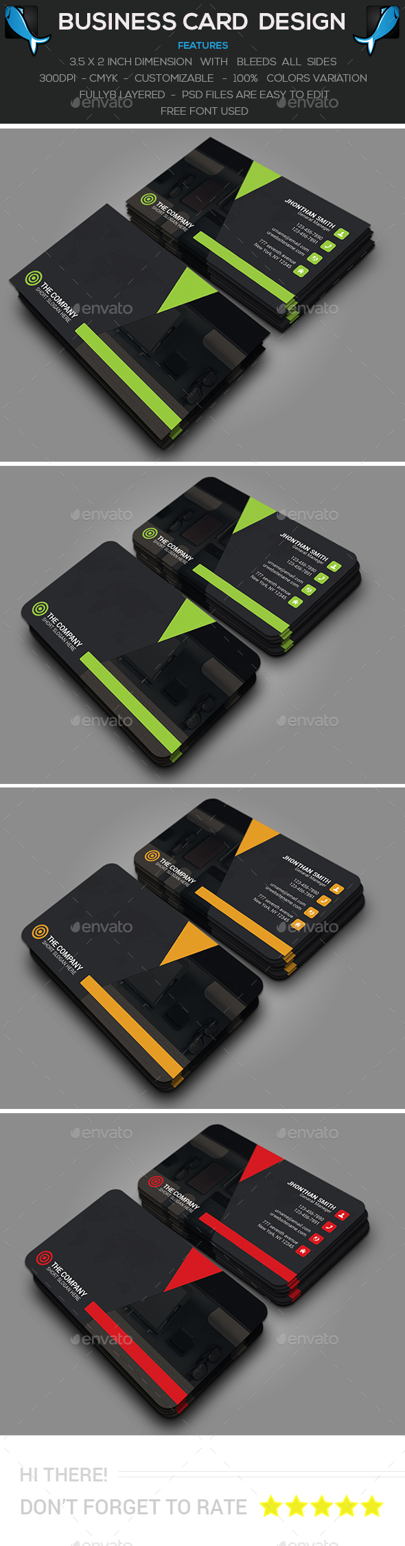 Soft Corporate Business Card - Creative Business Cards