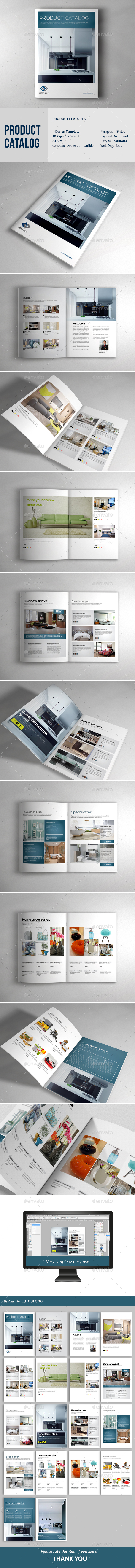 Product Catalog - Brochures Print Templates