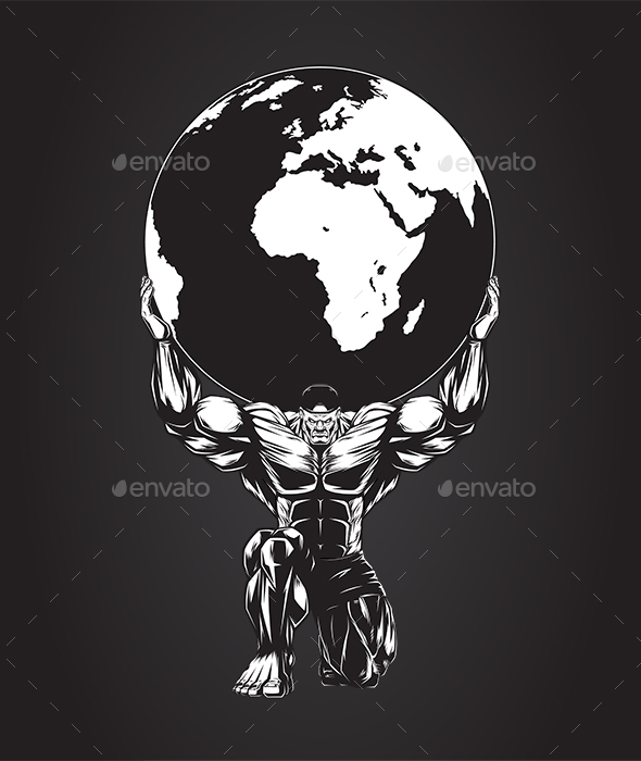 Strong Man - Sports/Activity Conceptual