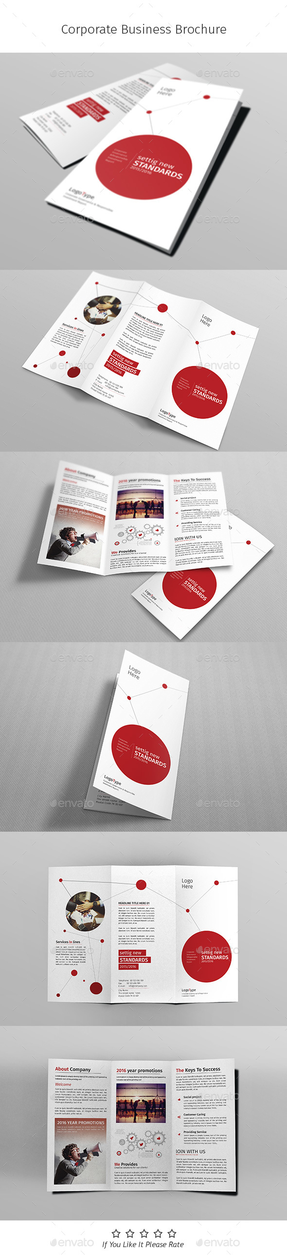 A4 Corporate Business Flyer Template Vol 06 - Corporate Brochures