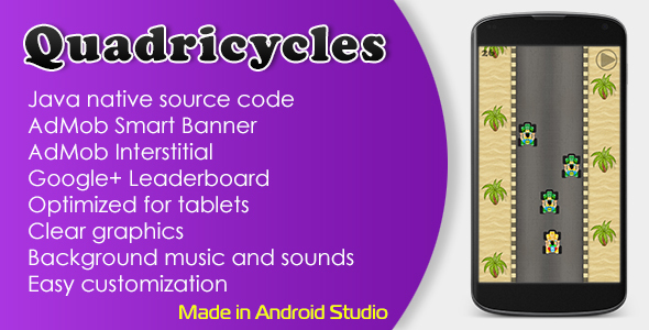 Quadricycles Game with - CodeCanyon 11668942