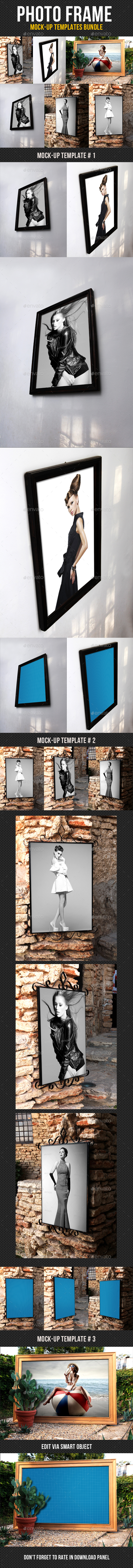 Photo Frame Mock-Up Bundle - Miscellaneous Product Mock-Ups