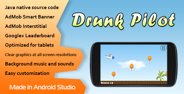 Drunk Pilot with - CodeCanyon 10856197