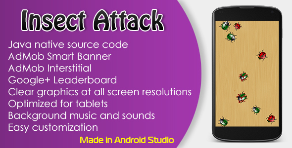 Insect Attack Game - CodeCanyon 10657842