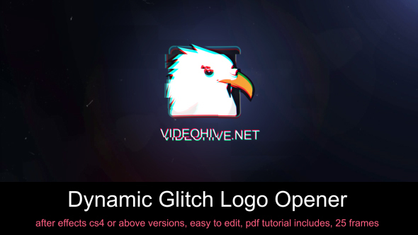Dynamic Glitch Logo - VideoHive 14347475