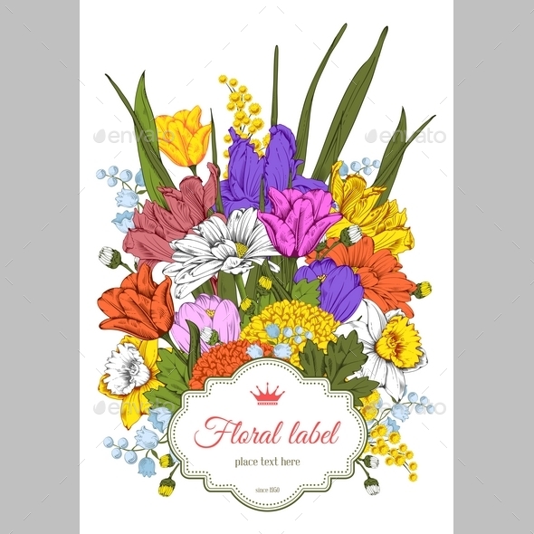 Spring Flowers - Backgrounds Decorative