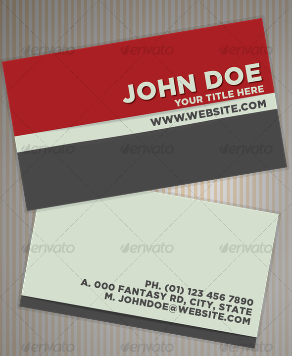 TRI Business Card - Corporate Business Cards