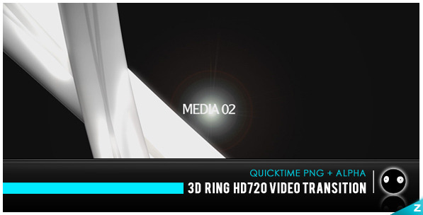 3D Ring HD720 Video Transition