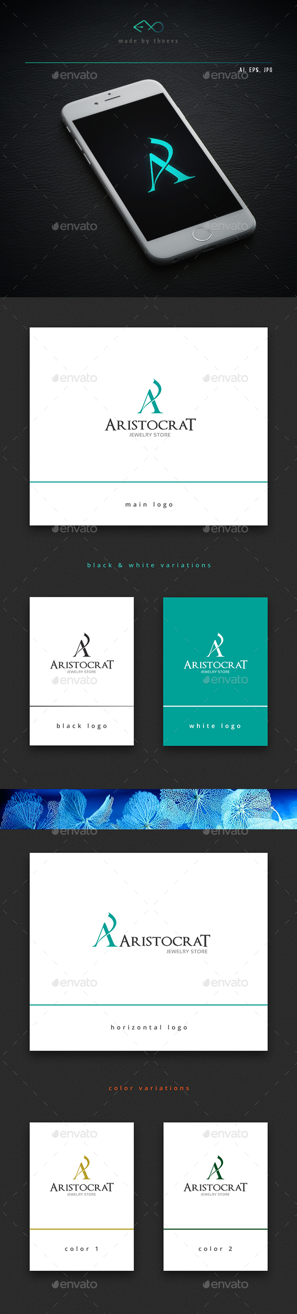 Aristocrat - Letters Logo Templates