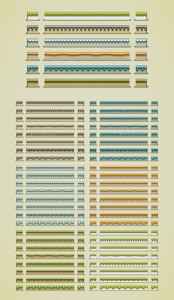 Long Platforms - Miscellaneous Game Assets