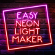 Easy Neon Lights Maker - VideoHive Item for Sale
