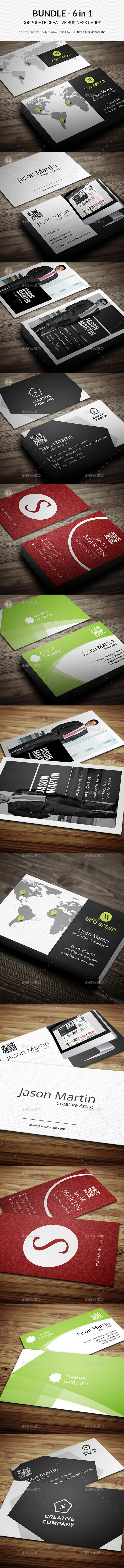 Bundle - Creative Business Cards - B9 - Creative Business Cards
