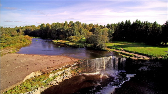 The Jagala Waterfalls Found in Estonia