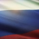 fabric pattern rippling russia flag of - VideoHive Item for Sale